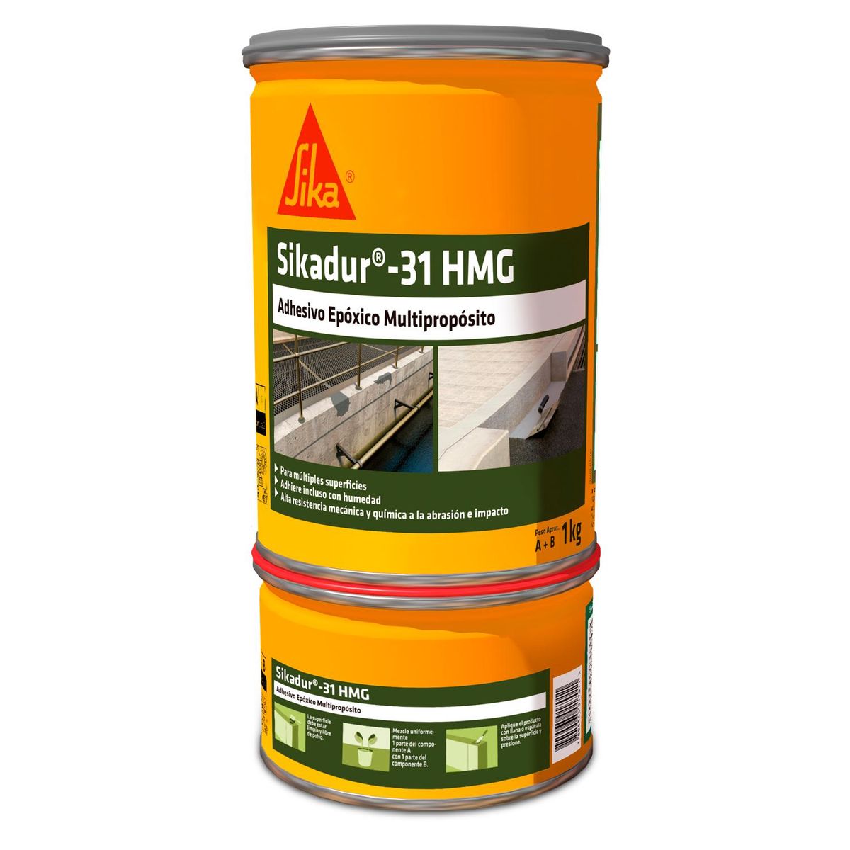 SIKA - Adhesivo Epóxico Multipropósito Sikadur 31 HMG Juego de 1 Kg