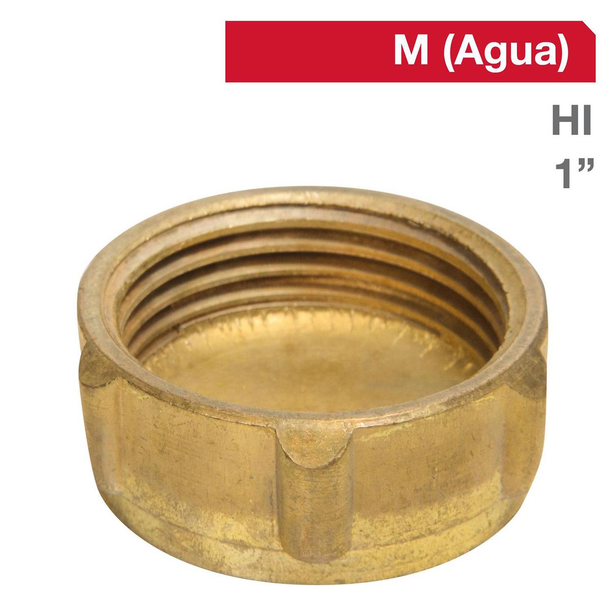 NIBSA - Tapa Gorro Bronce HI 1" 1u