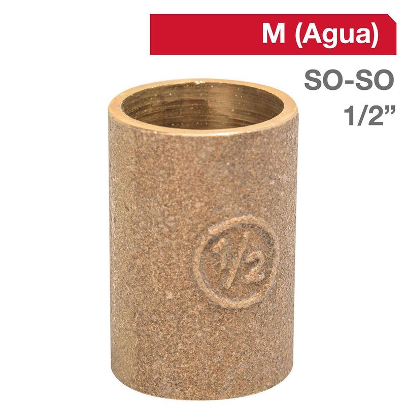 HUMBOLDT - Copla Bronce SO/SO 1/2"  1u