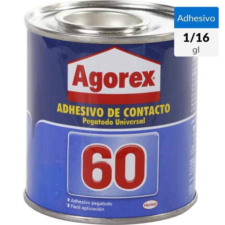 Adhesivo de contacto Agorex 1/16 gl | Sodimac Chile