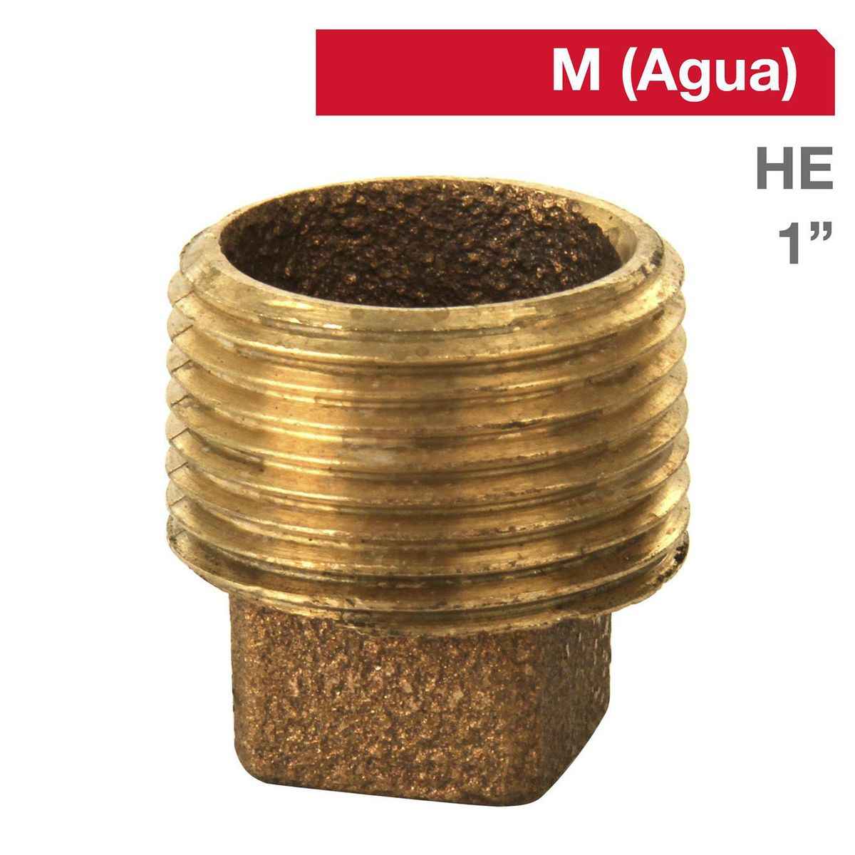 NIBSA - Tapa Tornillo Bronce HE 1" 1u