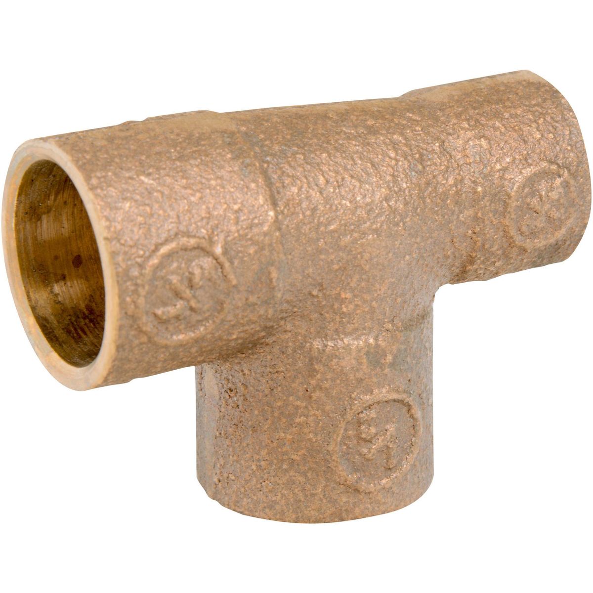 CONEX - Tee Bronce SO/SO/SO 1/2" x 3/8" x 1/2" 1u