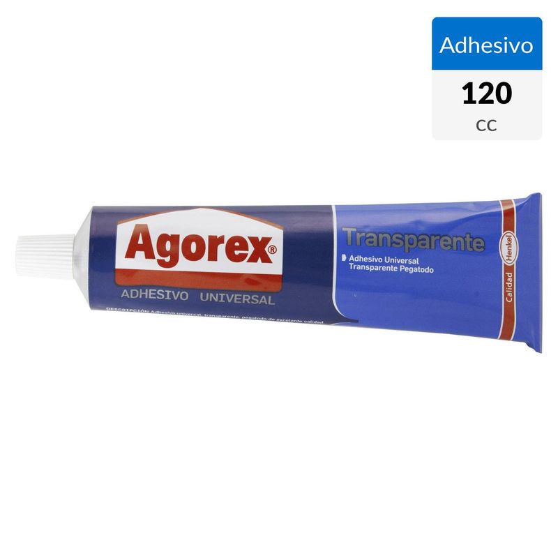 HENKEL - Adhesivo Agorex transparente 120 cc