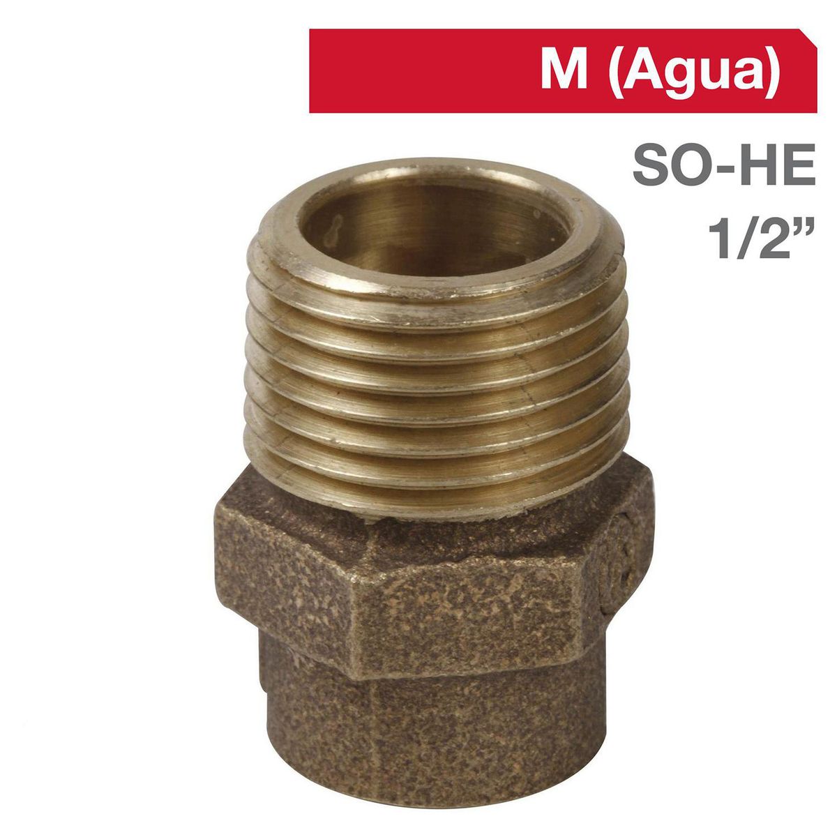 HUMBOLDT - Terminal Bronce SO/HE 1/2" 5u