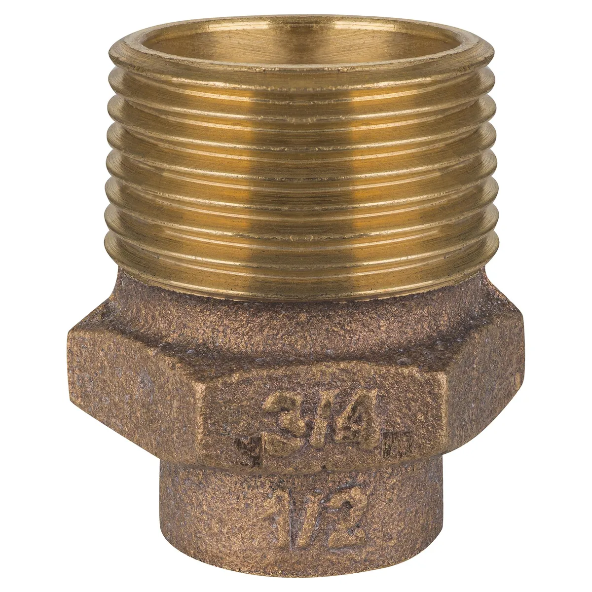 STRETTO - Terminal Bronce SO/HE 1/2" x 3/4" 1u