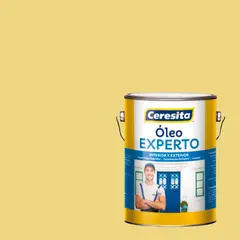 CERESITA - Óleo Experto Mate 1 galón(es) Blanco Crema