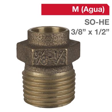 Terminal Bronce SO/HE 3/8