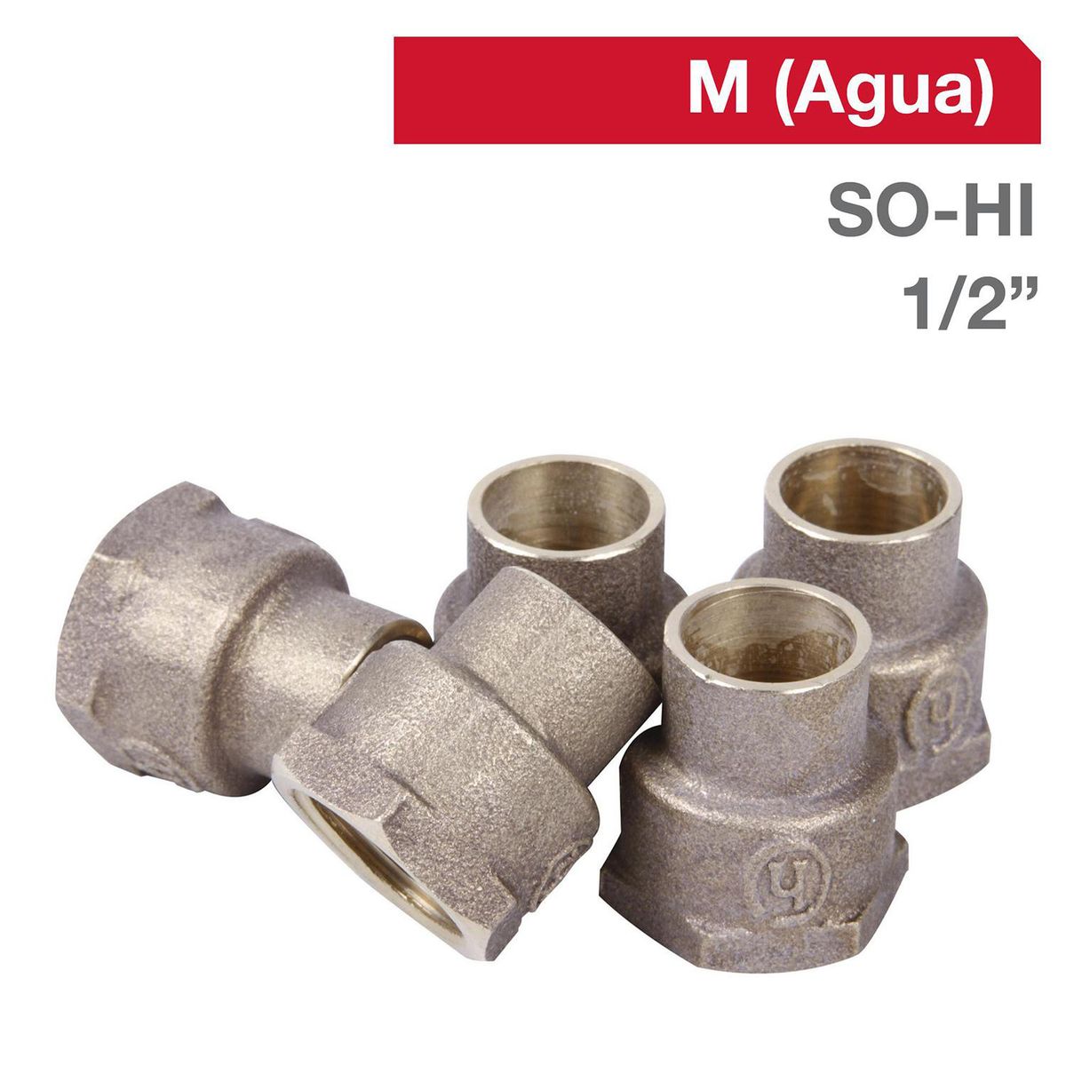 HUMBOLDT - Terminal Bronce SO/HI 1/2" 5u