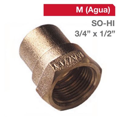Terminal Bronce SO/HI 3/4