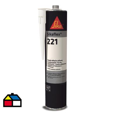 Sellador de poliuretano Blanco Sikaflex 221 300 ml
