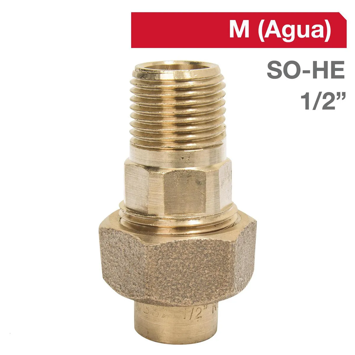 STRETTO - Union Americana Bronce SO/HE 1/2" 1u