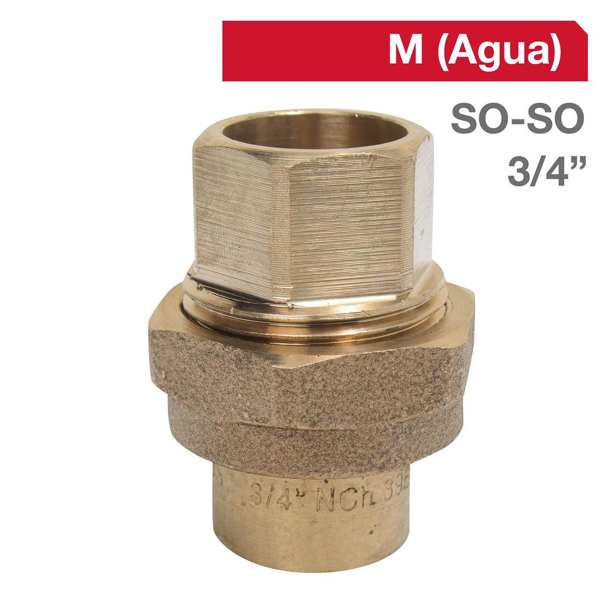 STRETTO - Union Americana Bronce SO/SO 3/4" 1u