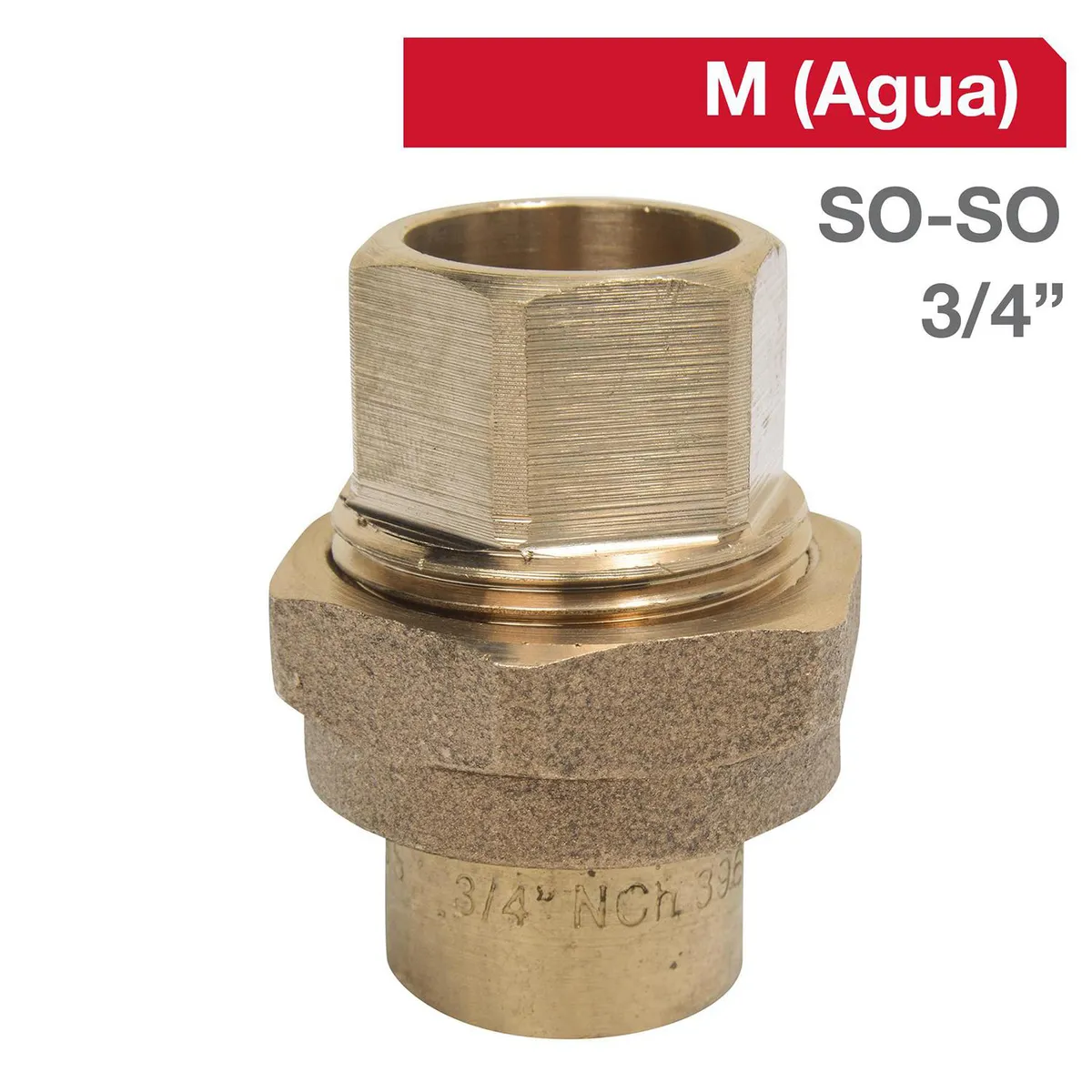 STRETTO - Union Americana Bronce SO/SO 3/4" 1u