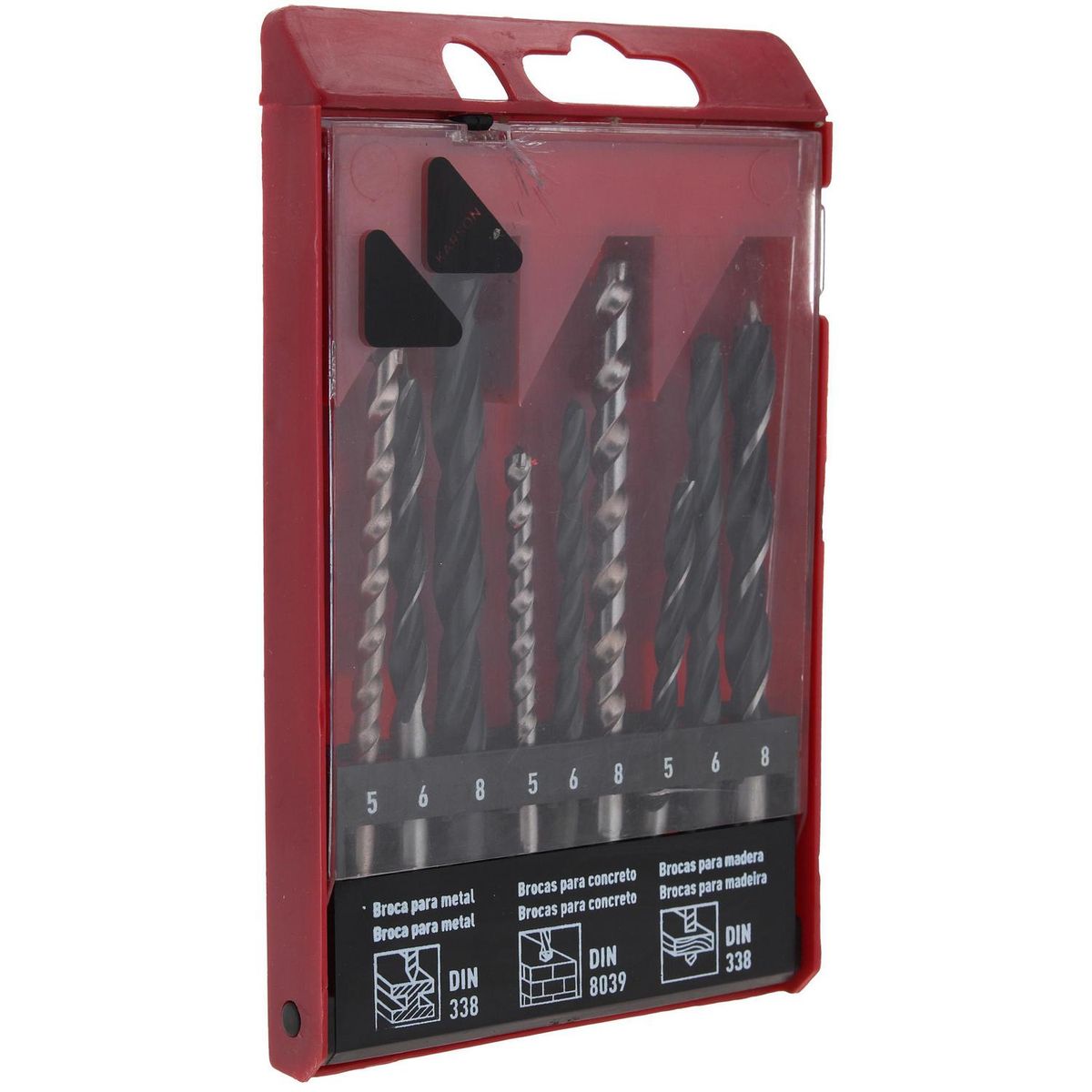 KARSON - Set de brocas 9 unidades