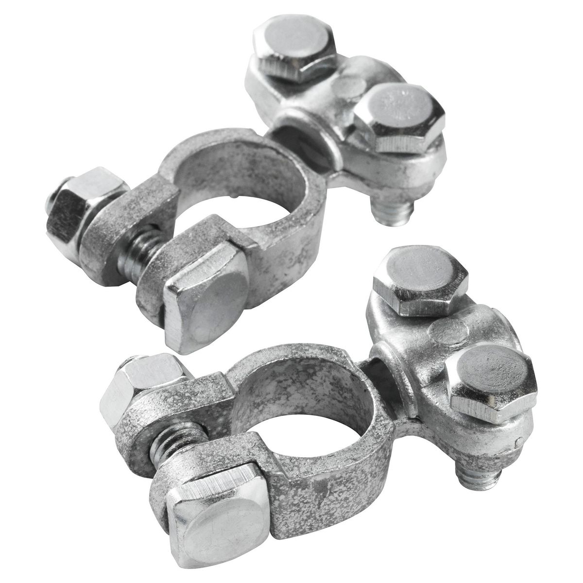 AUTOSTYLE - Set Terminales Para Batería Conexión Segura 2 Unidades