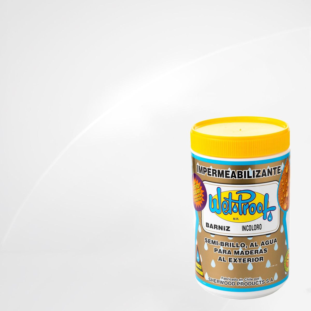 WETPROOF - Barniz Semibrillante 0.25 galón(es) Incoloro