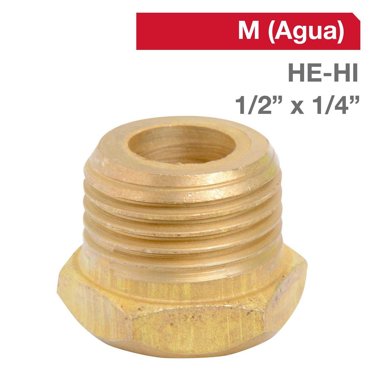 GRIFESA - Bushing Bronce HE/HI 1/2" x 1/4" 1u