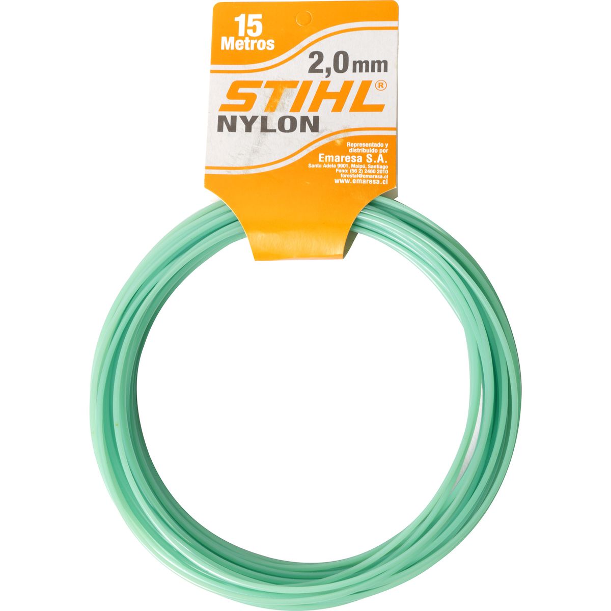 STIHL - Nylon para orilladora 2,0 mm - largo 15 m