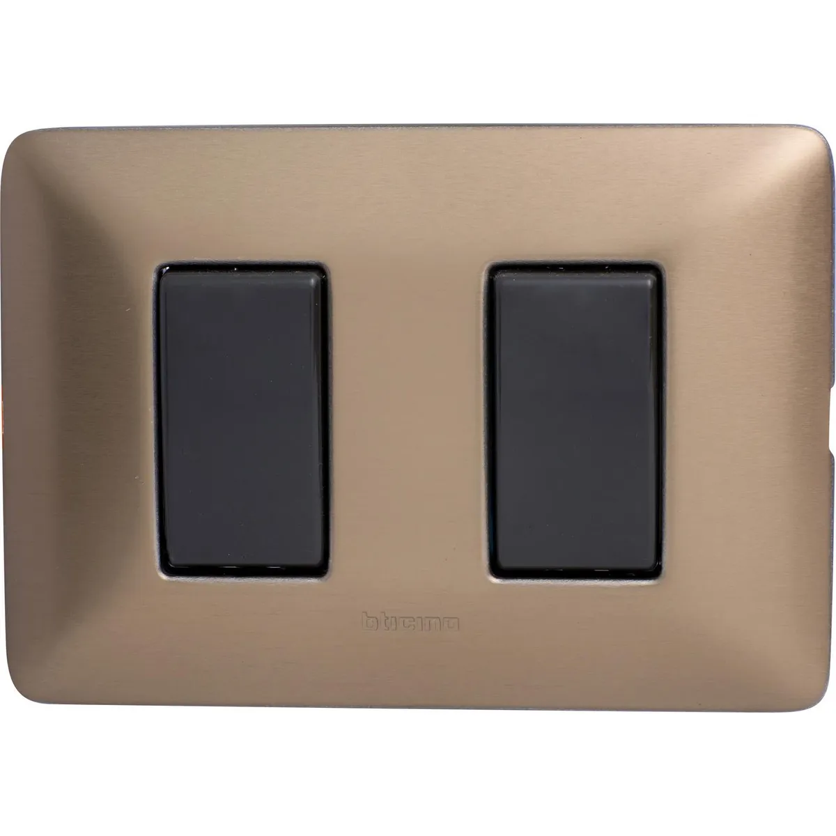 BTICINO - Interruptor Doble Armado (9/15) 10A Titanio