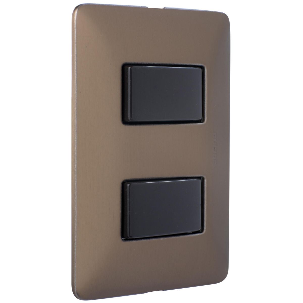 BTICINO - Interruptor Doble Armado (9/15) 10A Titanio