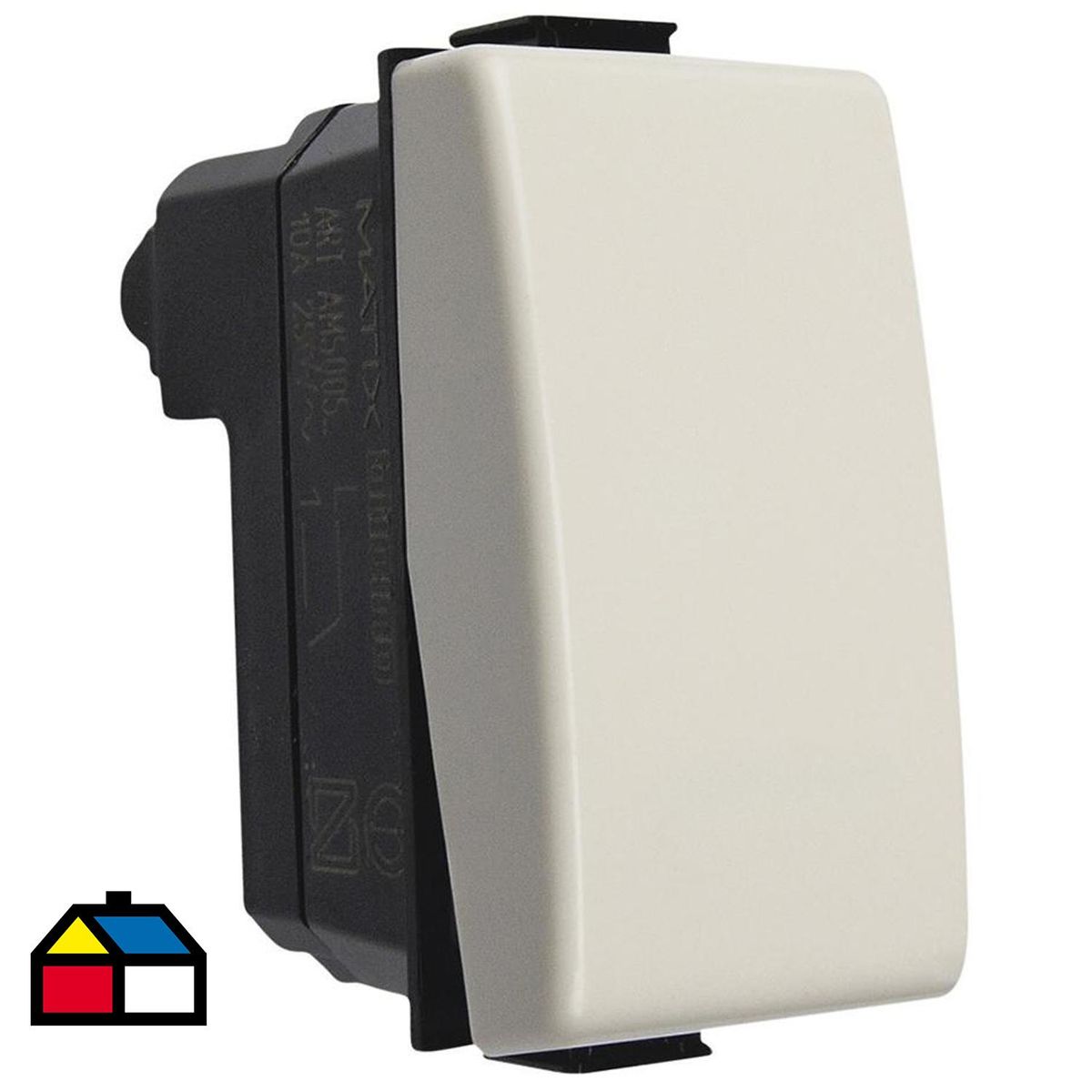 BTICINO - Módulo interruptor 9/12 16 A Marfil