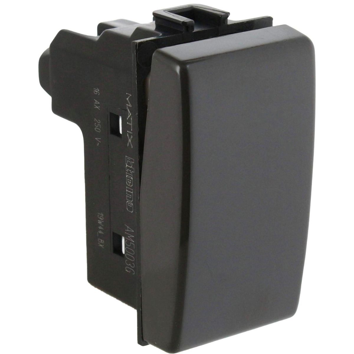 BTICINO - Módulo interruptor conmutador 9/24 16 A Gris