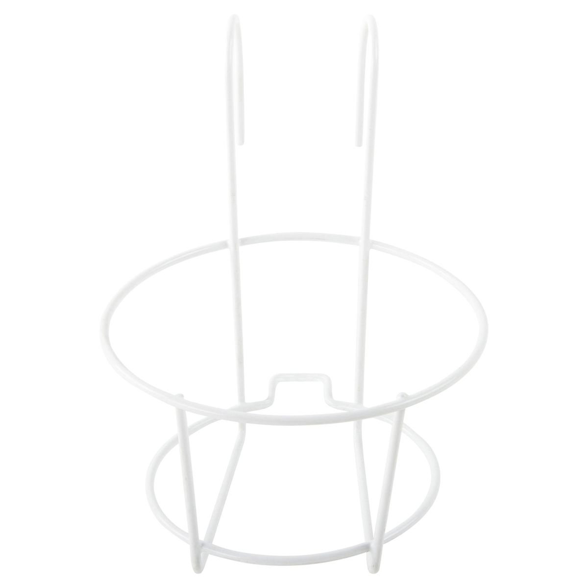 ERGO - Portamacetero pared de metal blanco