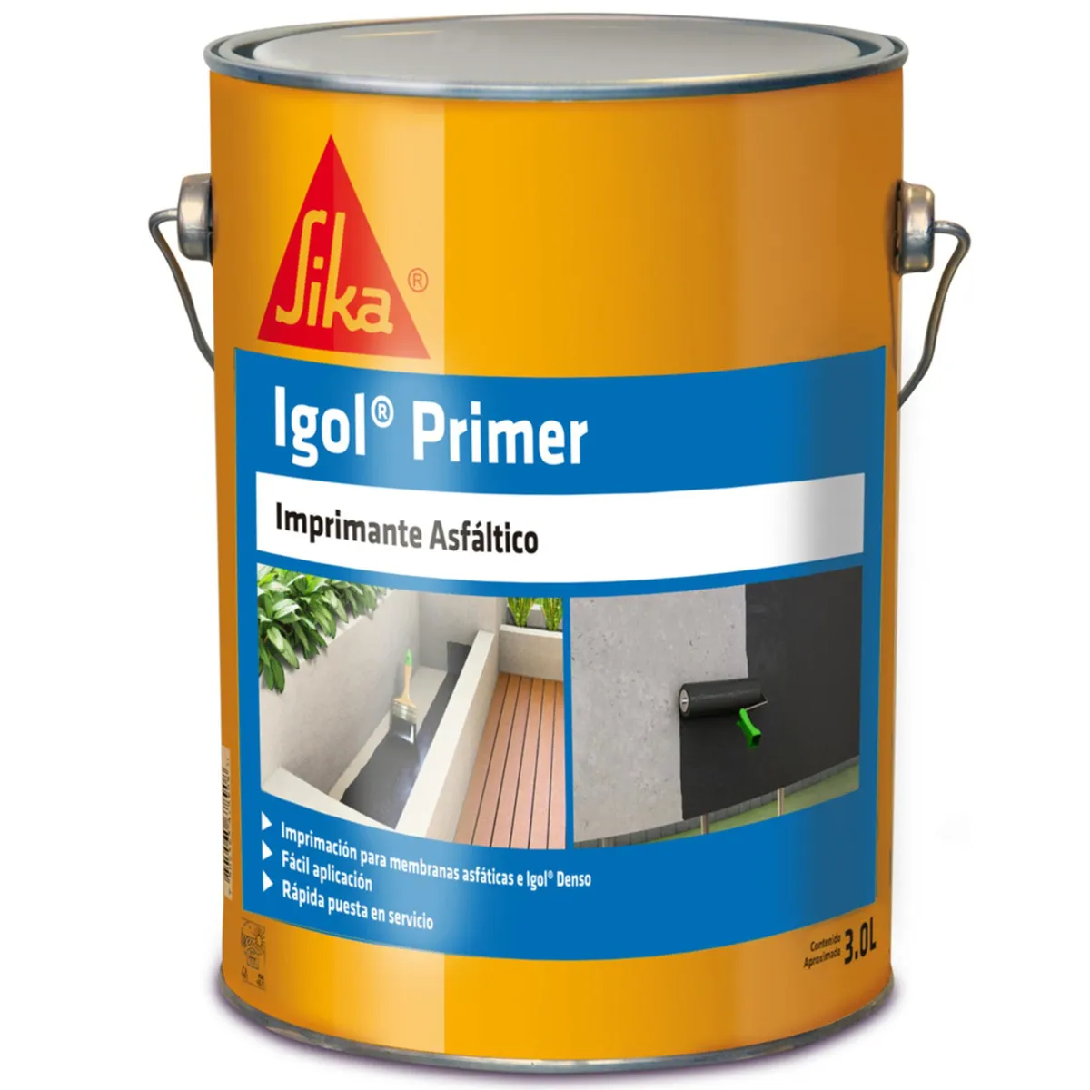 SIKA - Imprimante Asfáltico Igol Primer 3 litros