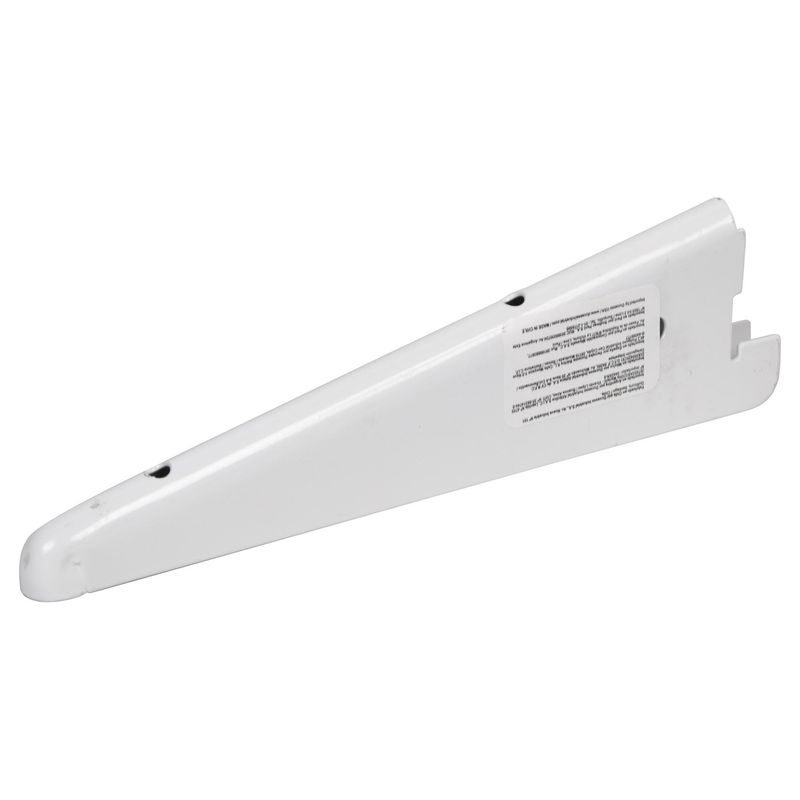 DUCASSE - Soporte doble graduable metal 17 cm blanco