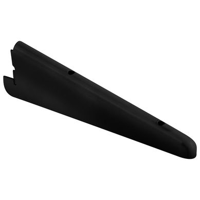 Soporte doble graduable metal 17 cm negro
