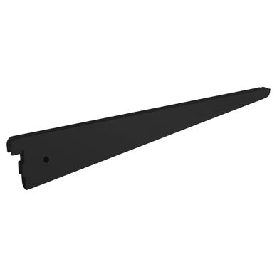 Soporte doble graduable metal 32 cm negro