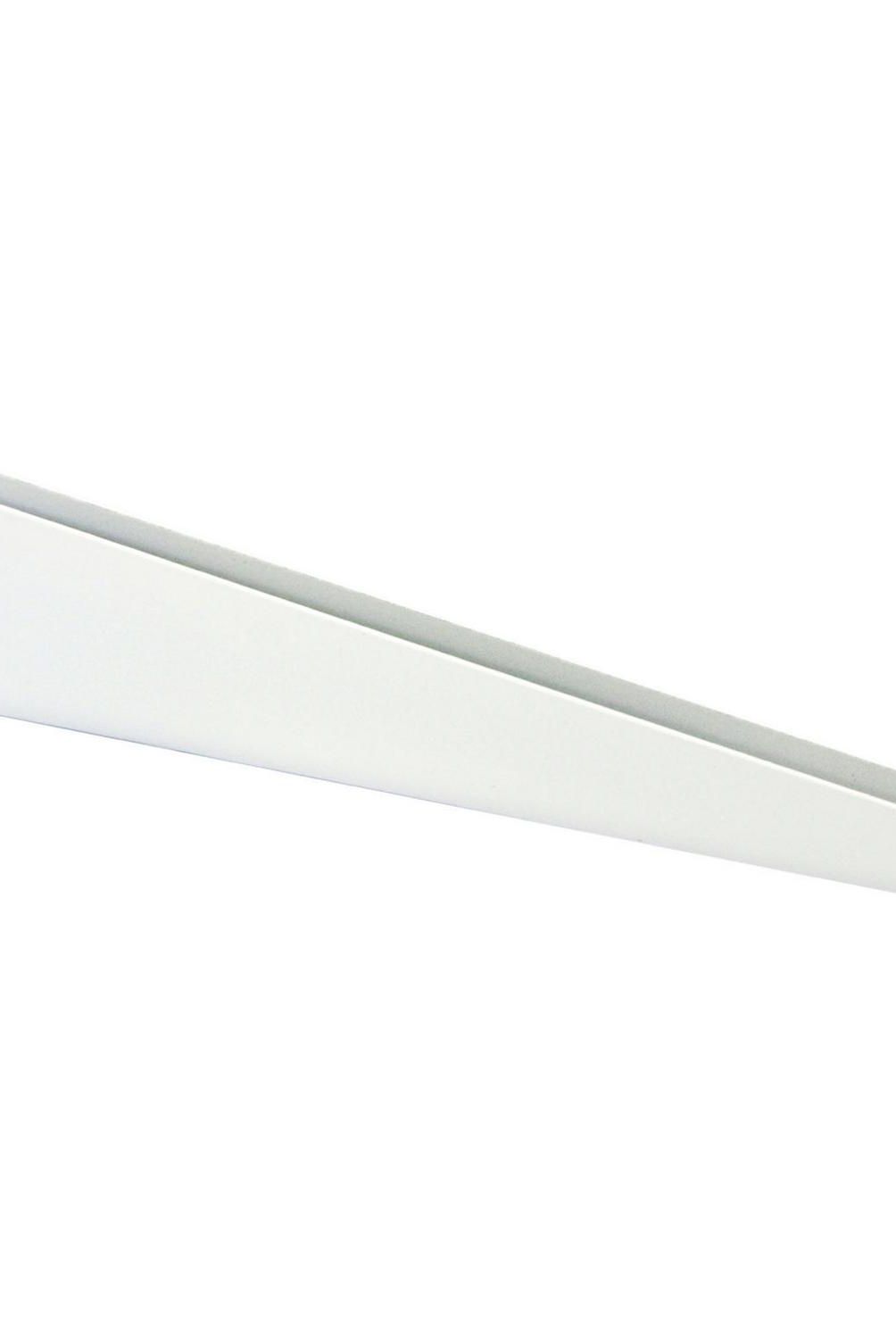 DUCASSE - Soporte doble graduable metal 37 cm Blanco