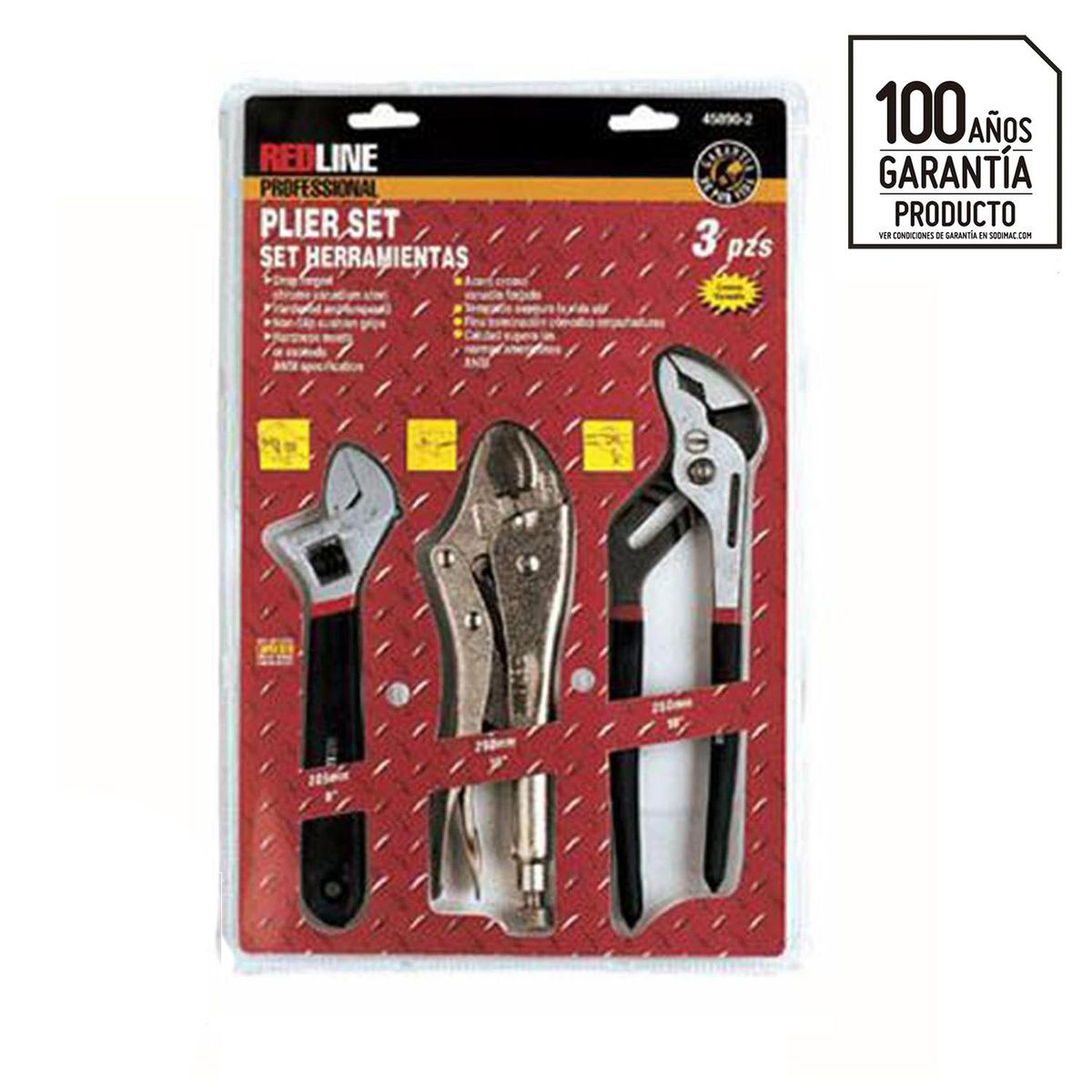REDLINE - Set 3 herramientas de apriete