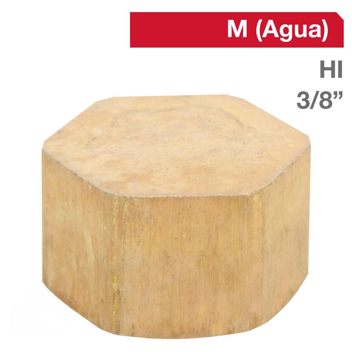 TAP - Tapa Gorro Bronce HI 3/8" 1u