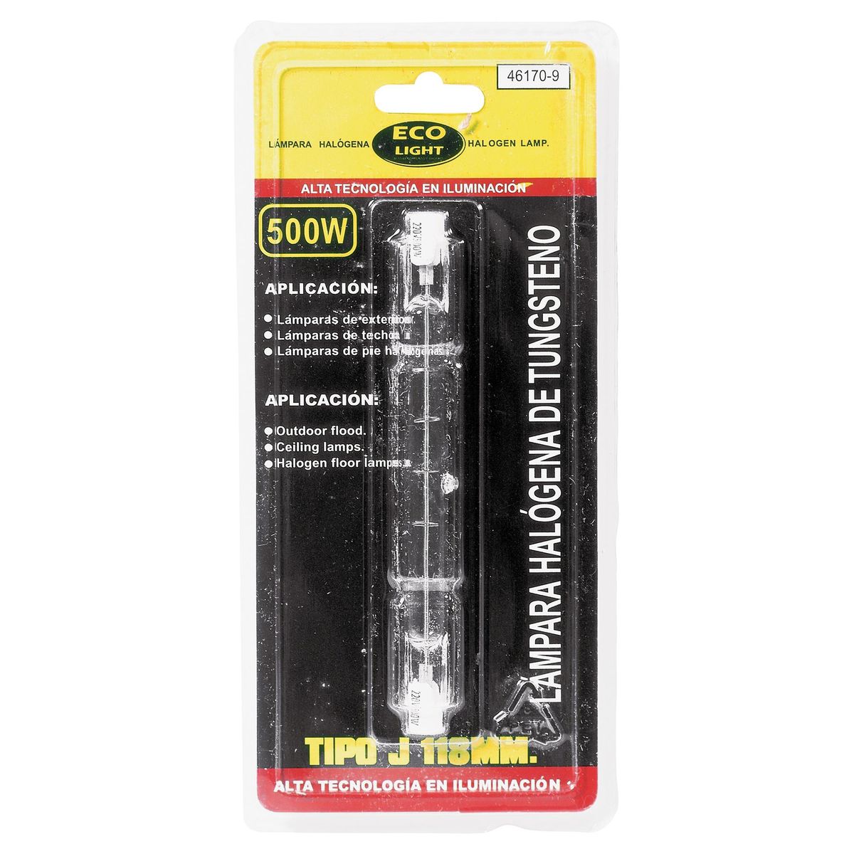 DAIRU - Ampolleta halógena E-27 9500 lúmenes luz cálida