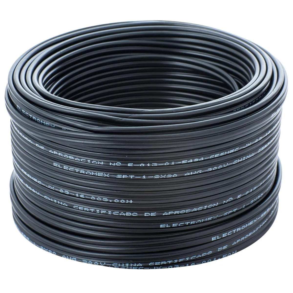 ROIMEX - Cable SPT (Paralelo) 2x20AWG/0,5MM2 25 metro(s) Negro