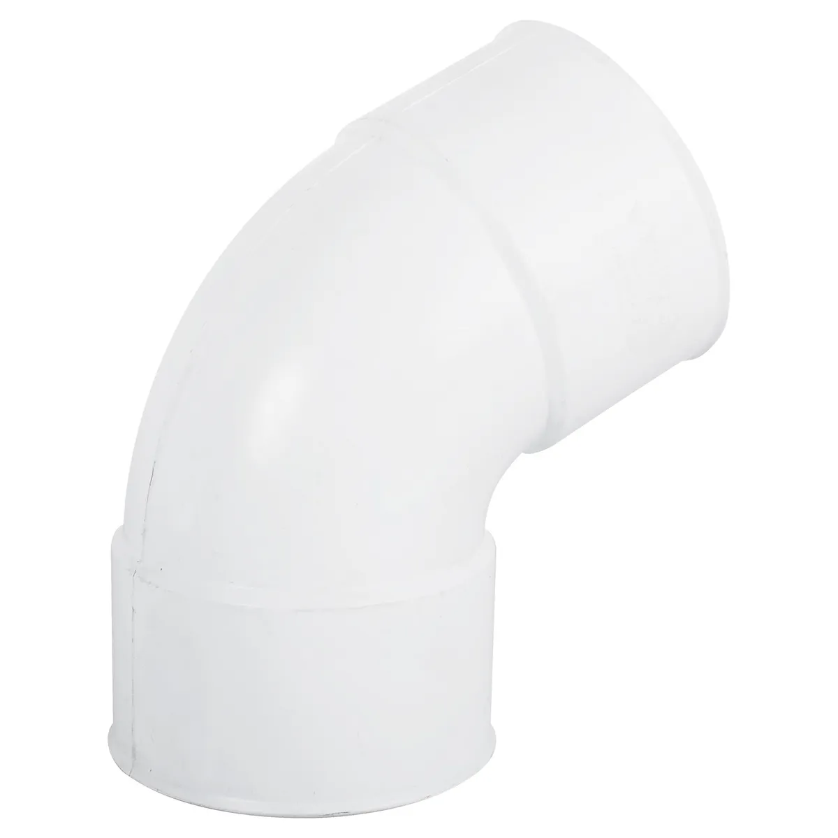 GENERICO - Codo 67,5° PVC para tubo bajada, blanco