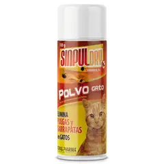 DRAG PHARMA - Talco antiparasitario para gato 100 g