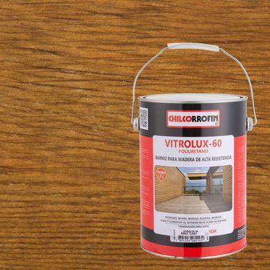 Barniz para madera brillante 1 gl roble claro