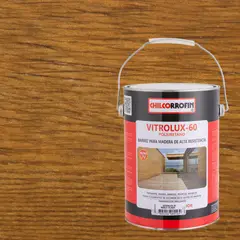 CHILCORROFIN - Barniz para Madera Brillante 1 galón(es) Roble claro