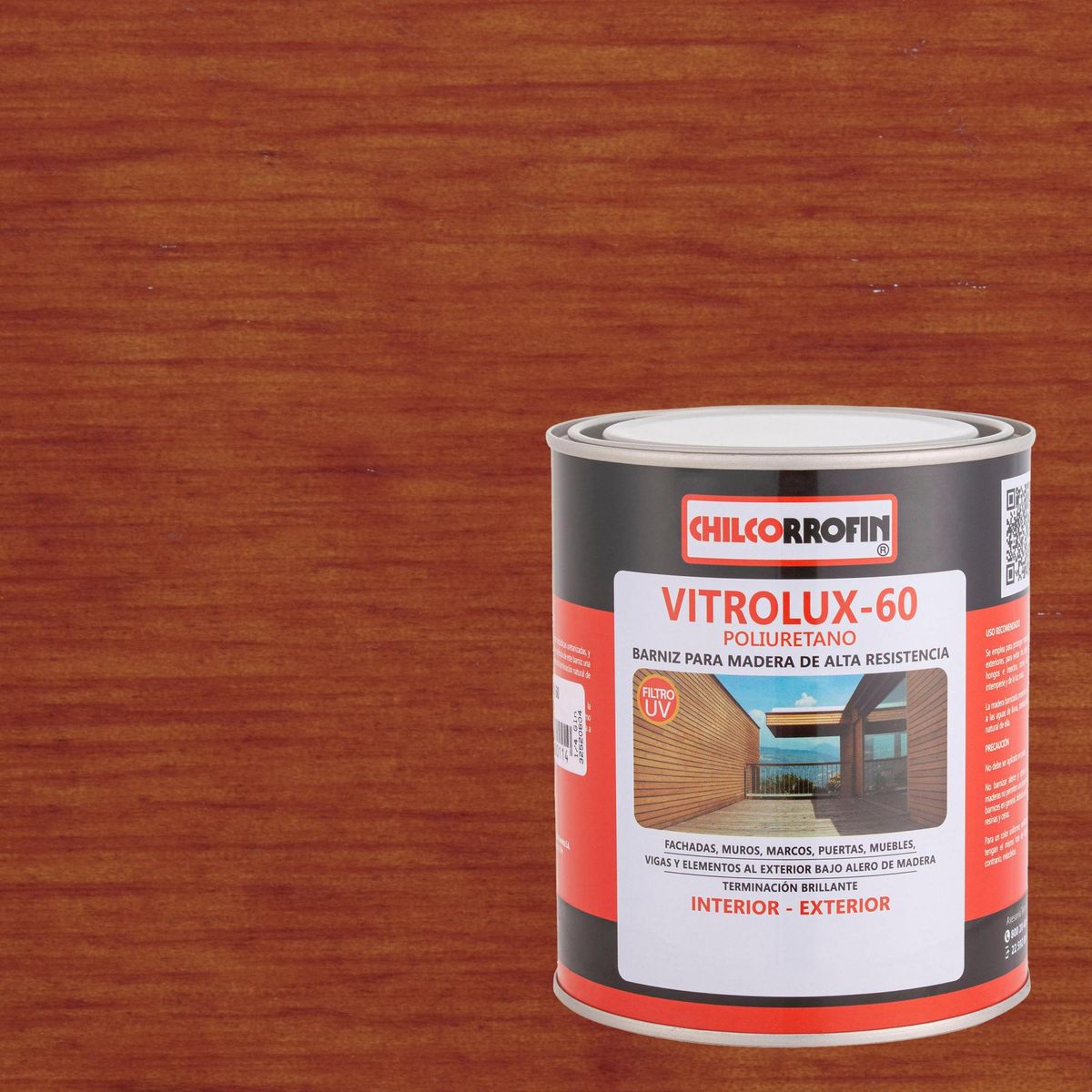 CHILCORROFIN - Barniz para Madera Brillante 0.25 galón(es) Alerce