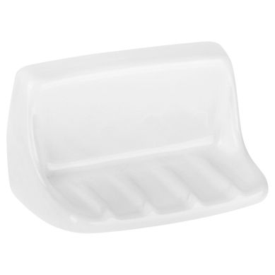 Jabonera blanco. Blanco