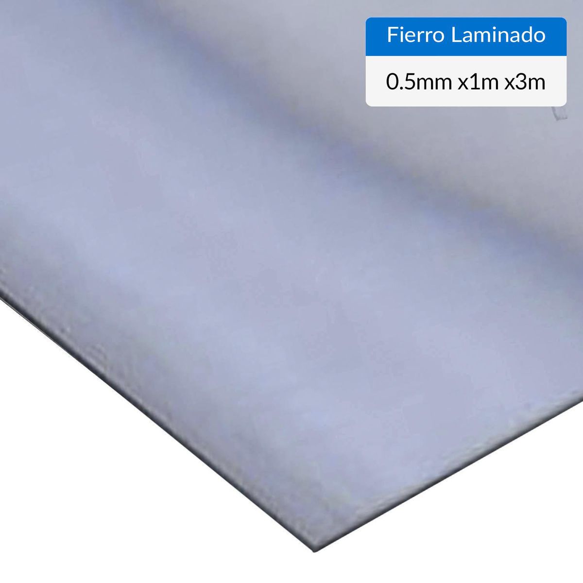 GENERICO - Plancha laminado frio 0,5x1x3 mt