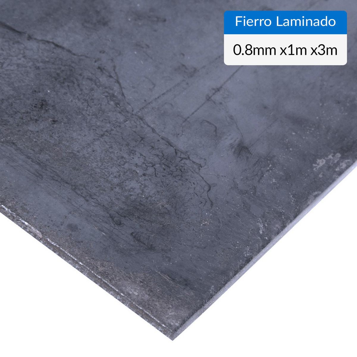 GENERICO - Plancha laminado frio 0,8x1x3 mt
