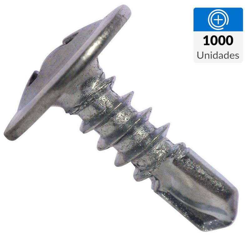 MAMUT - Tornillo Autoperforante Cabeza Lenteja Metal 1/2 " 8 mm 1000 unidad(es)