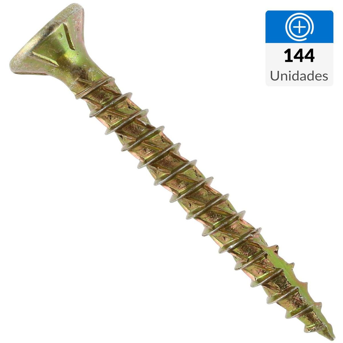 MAMUT - Tornillo Turbo screw Madera Cabeza Phillips Madera 30 mm 4 mm 144 Unidades