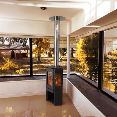 Imagen 2 del producto Estufa Leña Corner 650 Gris charcoal