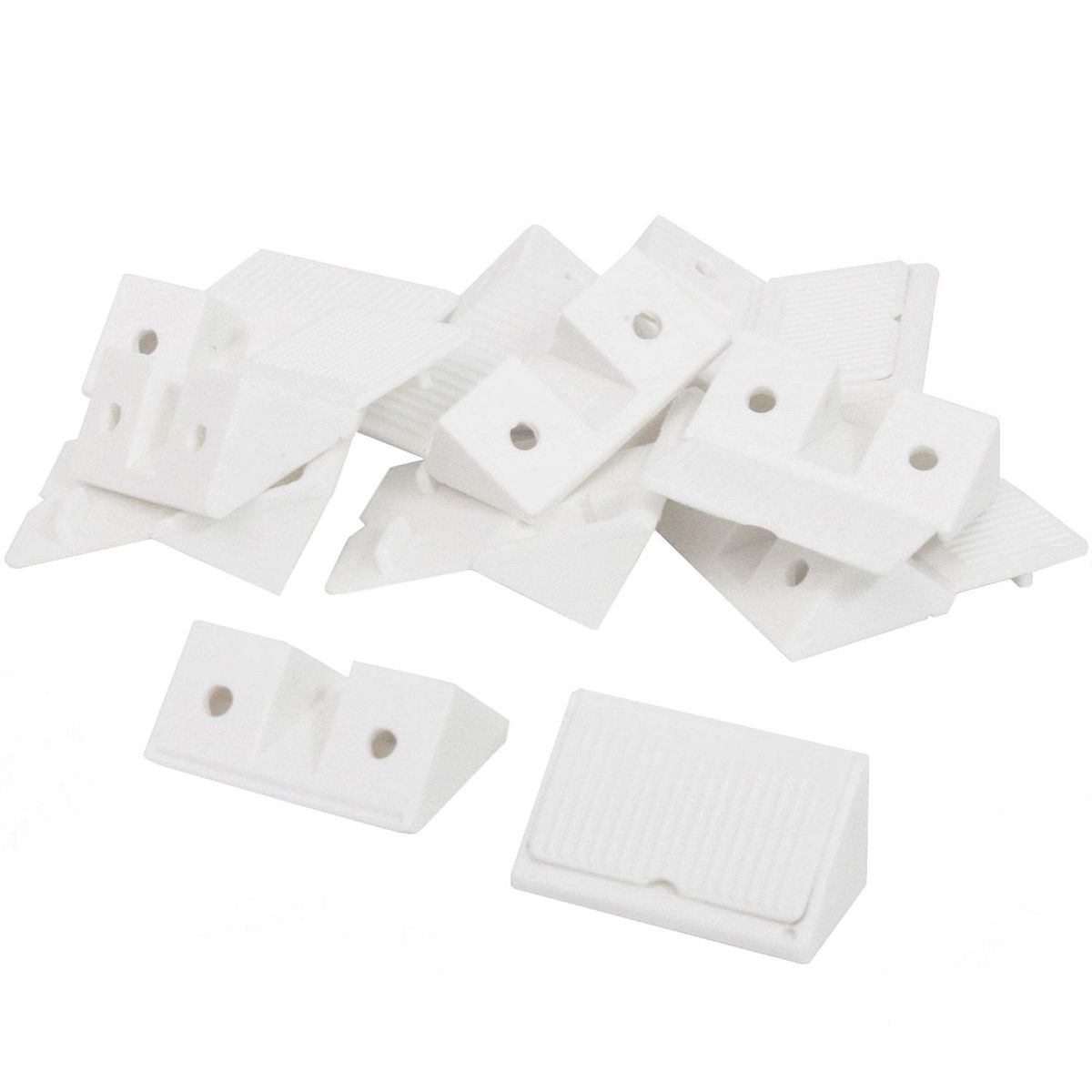 DVP - Pack Escuadra Doble Blanco 12 unidades