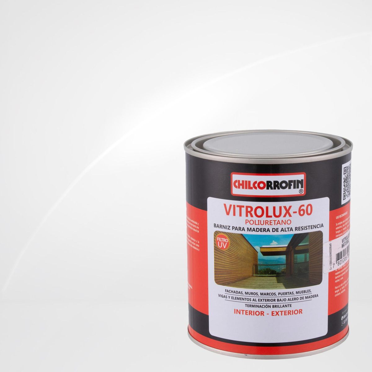 CHILCORROFIN - Barniz para Madera Brillante 0.25 galón(es) Transparente