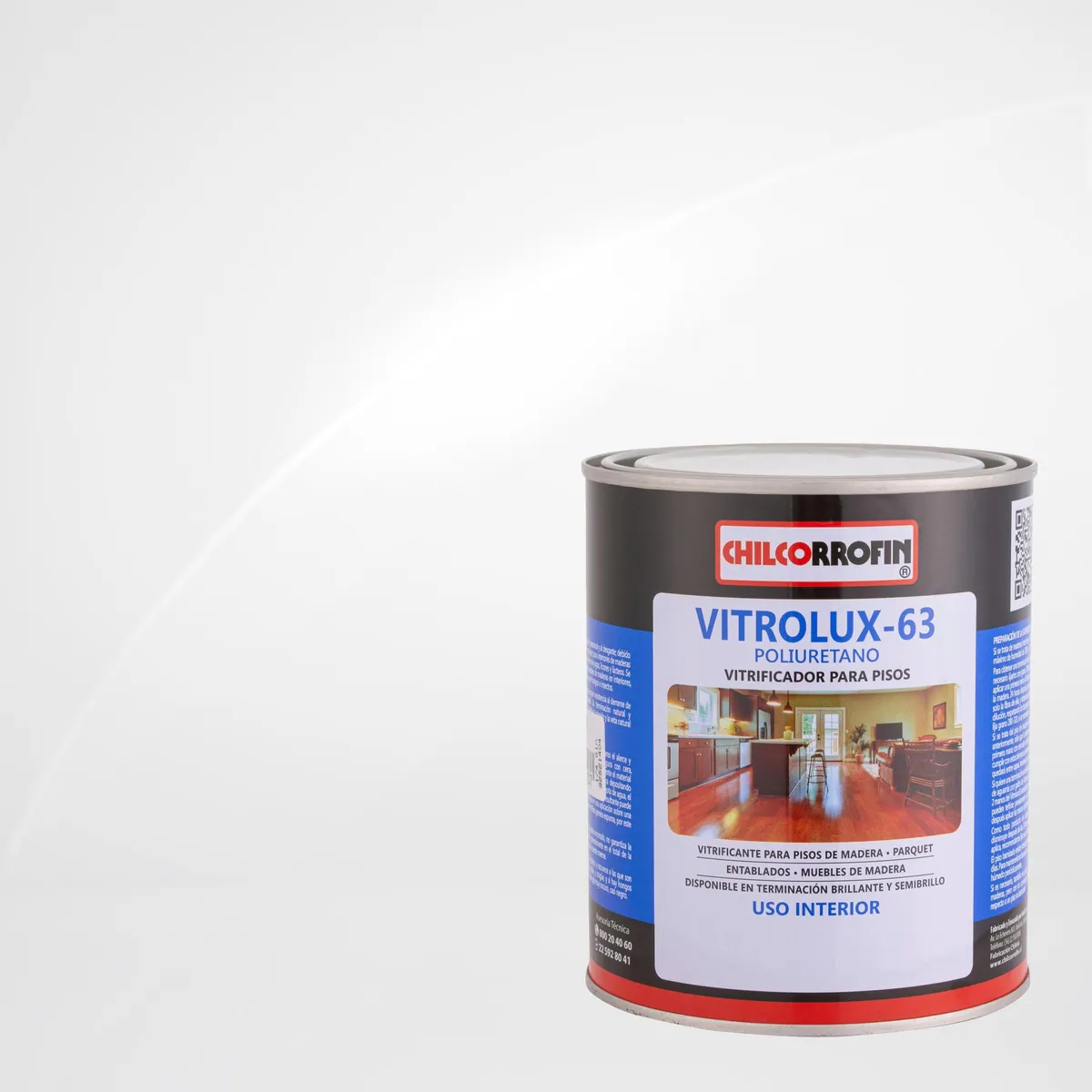 CHILCORROFIN - Barniz Vitrificante Brillante 0.25 galón(es) Transparente